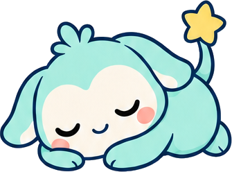 Cubmee sleeping peacefully