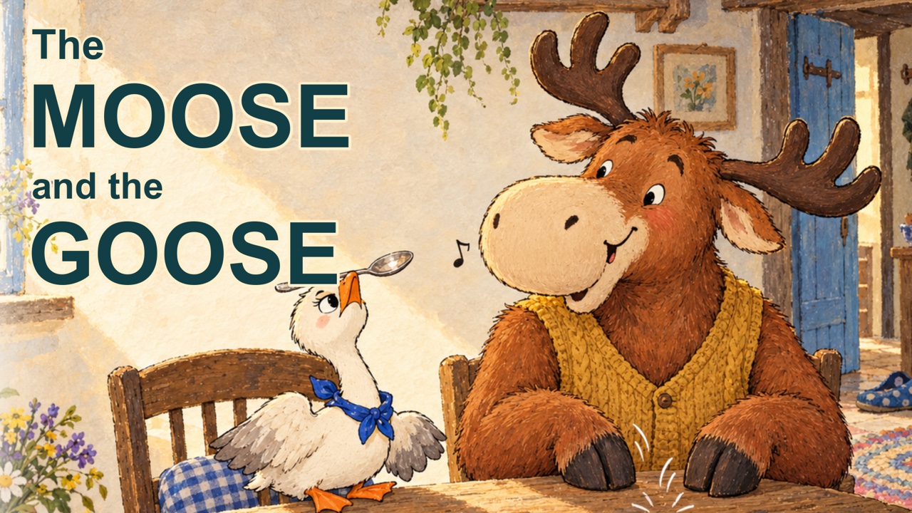 The Moose and the Goose illustrated story thumbnail
